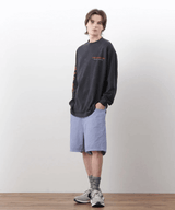 MANASTASH Hemp L/S Tee Yaka-Vegas Black