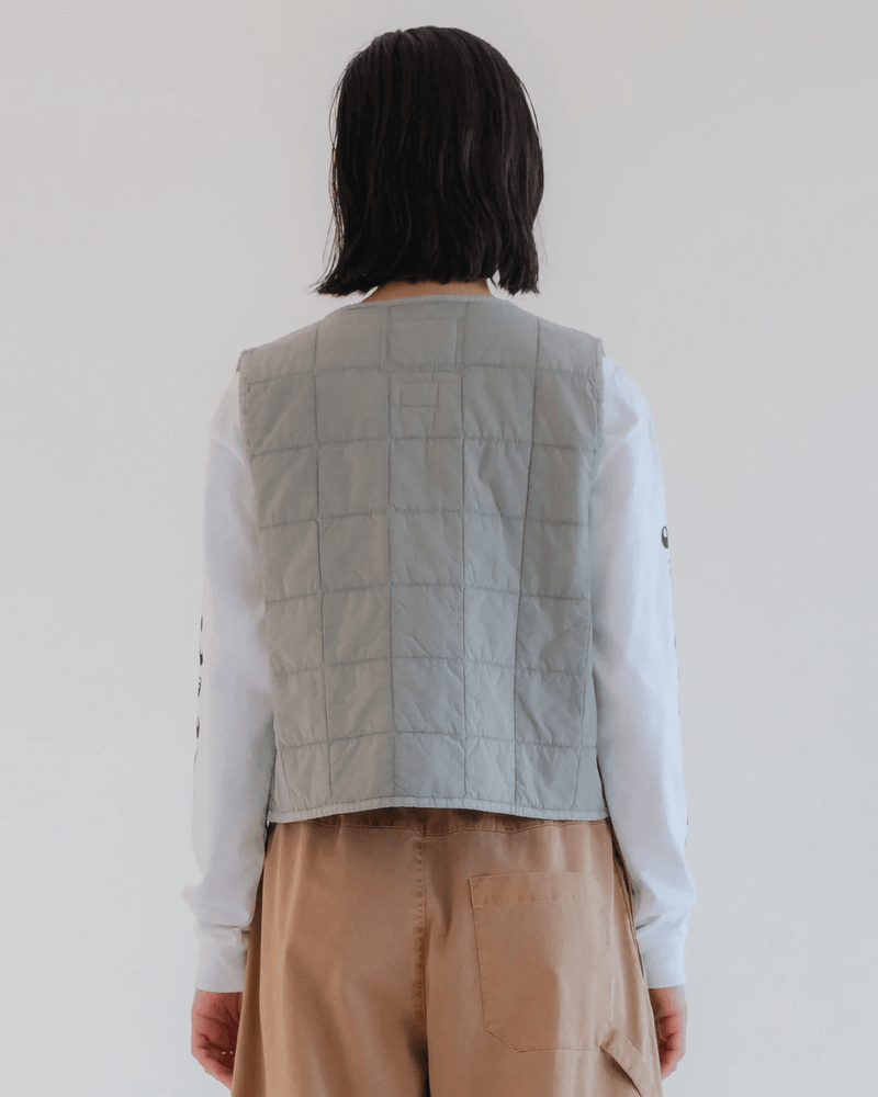 GIRLS OF DUST Life Vest Cotton Quilt Oyster