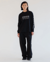 GIRLS OF DUST British Worker Cotton Linen Black