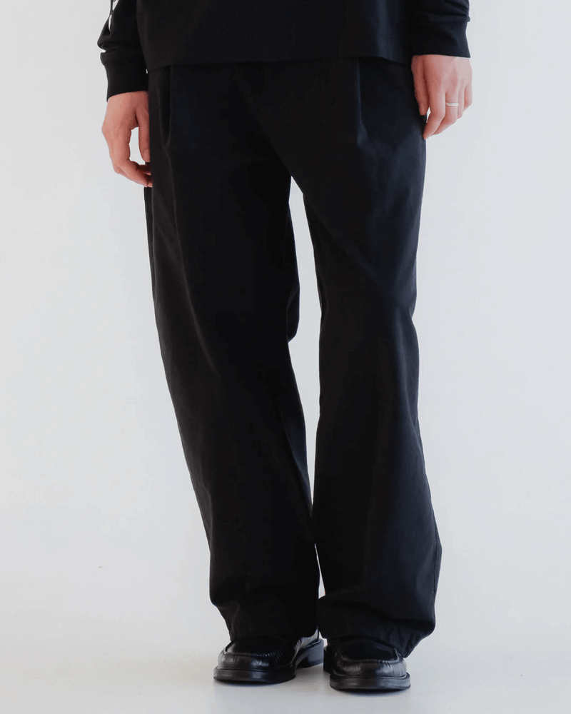 GIRLS OF DUST British Worker Cotton Linen Black