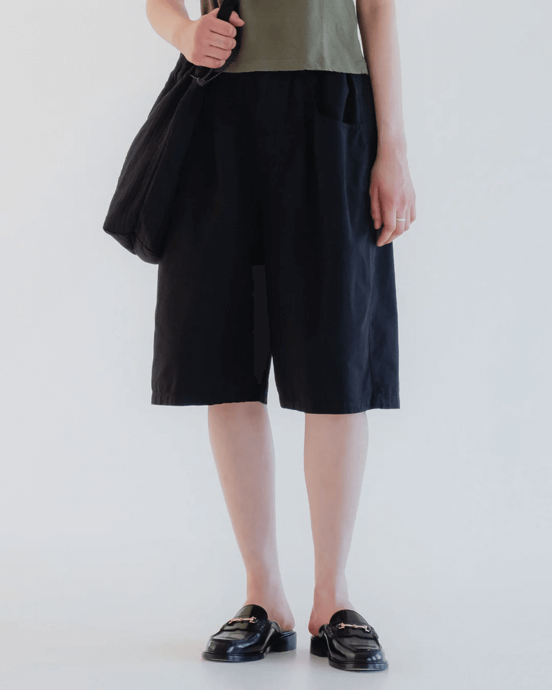 GIRLS OF DUST Bermuda Micro Ripstop Black