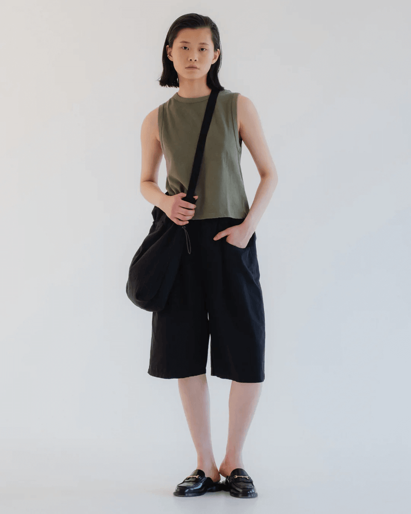 GIRLS OF DUST Bermuda Micro Ripstop Black