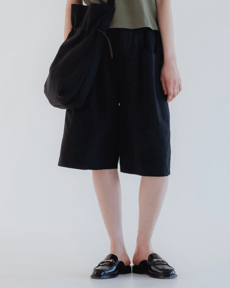 GIRLS OF DUST Bermuda Micro Ripstop Black
