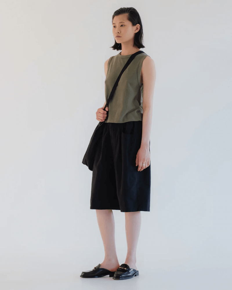 GIRLS OF DUST Bermuda Micro Ripstop Black
